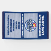 Colorado Country Traffic Parking banner (Horizontaal)