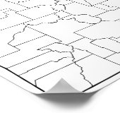 Colorado County's Blank overzicht (Hoek)