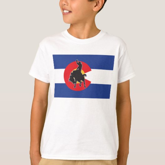 Colorado Cowboy T-shirt (Voorkant)