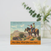 Colorado, Cowboys of Southern Colorado Briefkaart (Staand voorkant)