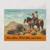 Colorado, Cowboys of Southern Colorado Briefkaart (Voorkant)