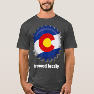 Colorado Craft Beer Brewery - Brouwerij plaatselij T-shirt