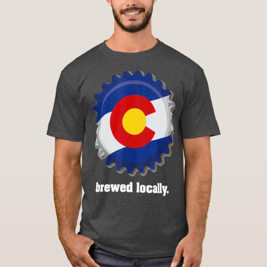 Colorado Craft Beer Brewery - Brouwerij plaatselij T-shirt (Voorkant)
