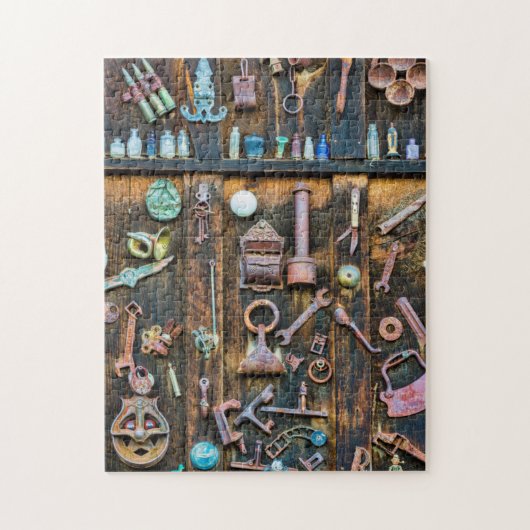 Colorado, Crested Butte. Antiek collectie Legpuzzel (Verticaal)