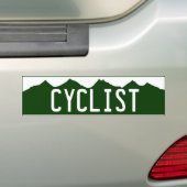 Colorado Cyclist Bumpersticker (Op auto)