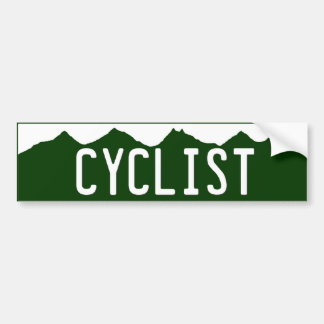Colorado Cyclist Bumpersticker