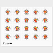 Colorado de Arizona Vierkante Sticker (Vel)