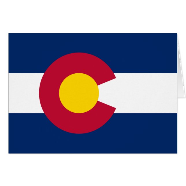 Colorado: De honderdjarige Amerikaanse staatsvlag (Voorkant Horizontaal)