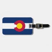 Colorado: De honderdjarige Amerikaanse staatsvlag Bagagelabel (Voorkant horizontaal)