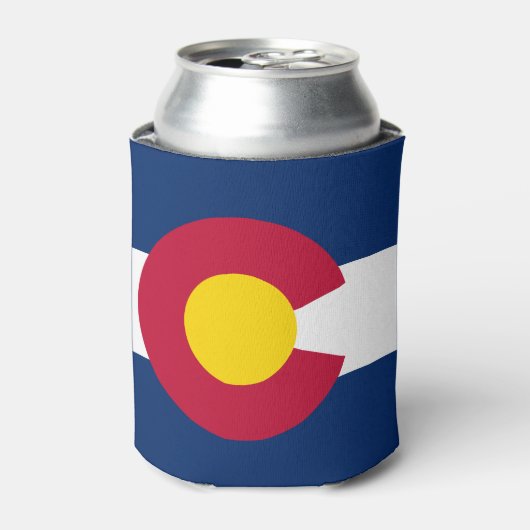Colorado: De honderdjarige Amerikaanse staatsvlag Blikjeskoeler (Blikje Voorkant)