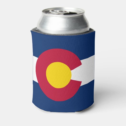 Colorado: De honderdjarige Amerikaanse staatsvlag Blikjeskoeler (Blikje Achterkant)