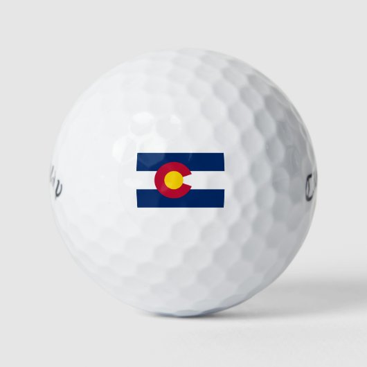 Colorado: De honderdjarige Amerikaanse staatsvlag Golfballen (Voorkant)