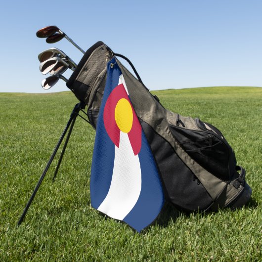 Colorado: De honderdjarige Amerikaanse staatsvlag Golfhanddoek (Groen)