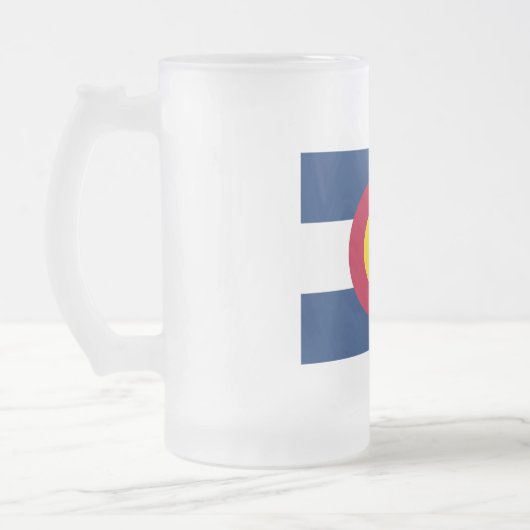 Colorado: De honderdjarige Amerikaanse staatsvlag Matglas Bierpul (Links)