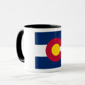 Colorado: De honderdjarige Amerikaanse staatsvlag Mok (Voorkant links)