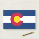Colorado: De honderdjarige Amerikaanse staatsvlag Post-it® Notes (Op bureau)