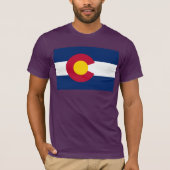 Colorado: De honderdjarige Amerikaanse staatsvlag T-shirt (Voorkant)
