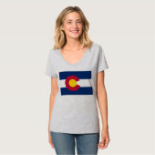 Colorado: De honderdjarige Amerikaanse staatsvlag T-shirt (Voorkant volledig)