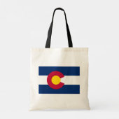 Colorado: De honderdjarige Amerikaanse staatsvlag Tote Bag (Achterkant)