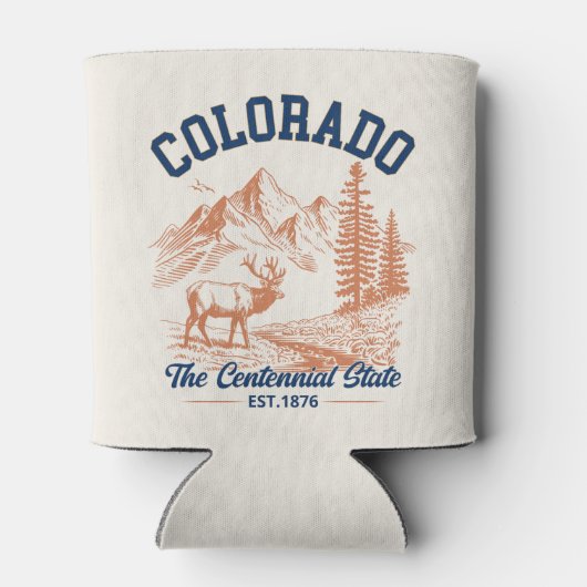 Colorado Deer Mountain | Adventure Vibes Blikjeskoeler (Achterkant)