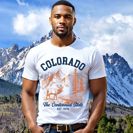Colorado Deer Mountain | The Centennial State T-shirt