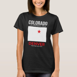 Colorado, Denver – The Mile High City, VS T-shirt