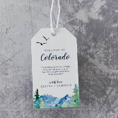 Colorado Destination Wedding Welcome Cadeaulabel