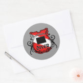 Colorado Diver Ronde Sticker (Envelop)