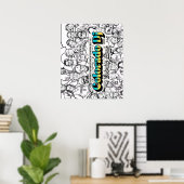 Colorado Dj-poster Poster (Thuiskantoor)