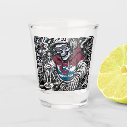 Colorado Dj Shotglas Shot Glas (Voorkant)