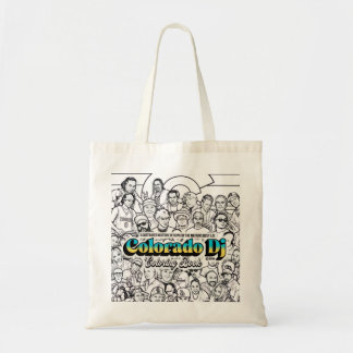 Colorado Djs kleurboek boektas Tote Bag