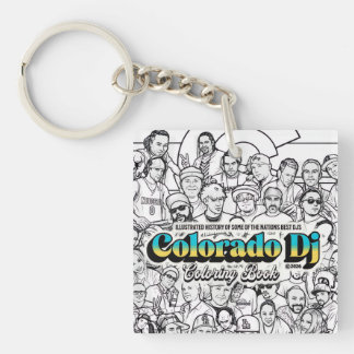 Colorado Djs kleurboek sleutelhanger