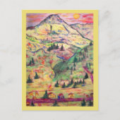 Colorado dorp briefkaart (Voorkant)