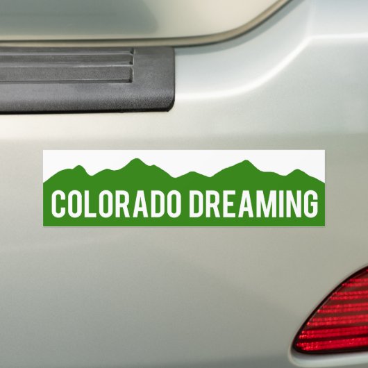Colorado Dreaming Bumpersticker (Op auto)