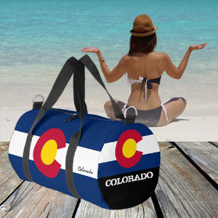 Colorado duffle, Colorado vlag fitness / sport Plunjezak