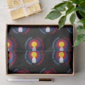COLORADO-EEUWEEUW STAATSVLAG TISSUEPAPIER (Geschenk)