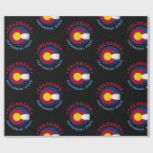 COLORADO EEUWFEES STAATSVLAG CADEAUPAPIER (Vlak)