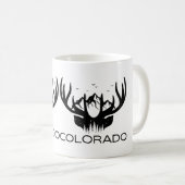 Colorado Elk Cool Colorado Elk Hunter Koffiemok (Voorkant rechts)