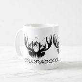 Colorado Elk Cool Colorado Elk Hunter Koffiemok (Voorkant links)