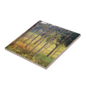 Colorado- en herfstkleuren van aspenbomen tegeltje (Zijkant)