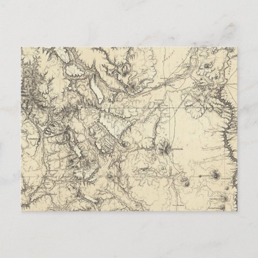 Colorado en New Mexico Briefkaart (Voorkant)