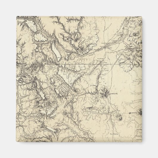 Colorado en New Mexico Magneet (Voorkant)