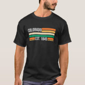 Colorado est 1845 Verenigde Staten T-shirt (Voorkant)