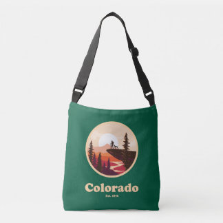 Colorado Est 1876 Cross Body Bag - Groen Crossbody Tas