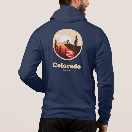 Colorado EST 1876 Hoodie (Achterkant)