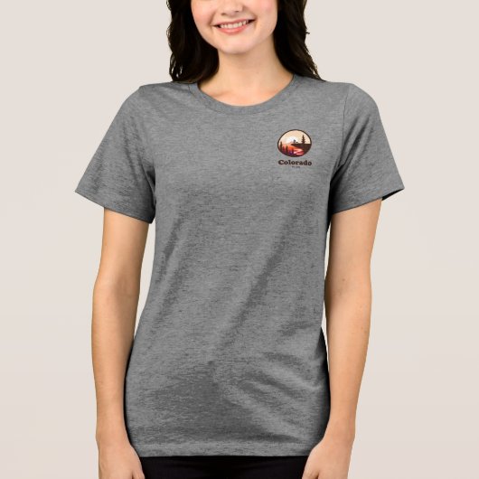 Colorado Est 1876 Two-Sided T-Shirt (Voorkant)