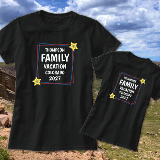 Colorado Familievakantie 2027 Reünie T-shirt