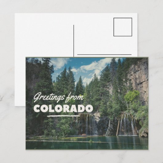 Colorado Feestdagenkaart (Voorkant / Achterkant)