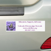 Colorado Fibromyalgia Network Bumpersticker (Op auto)