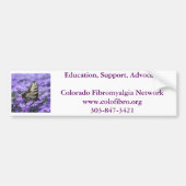 Colorado Fibromyalgia Network Bumpersticker (Voorkant)